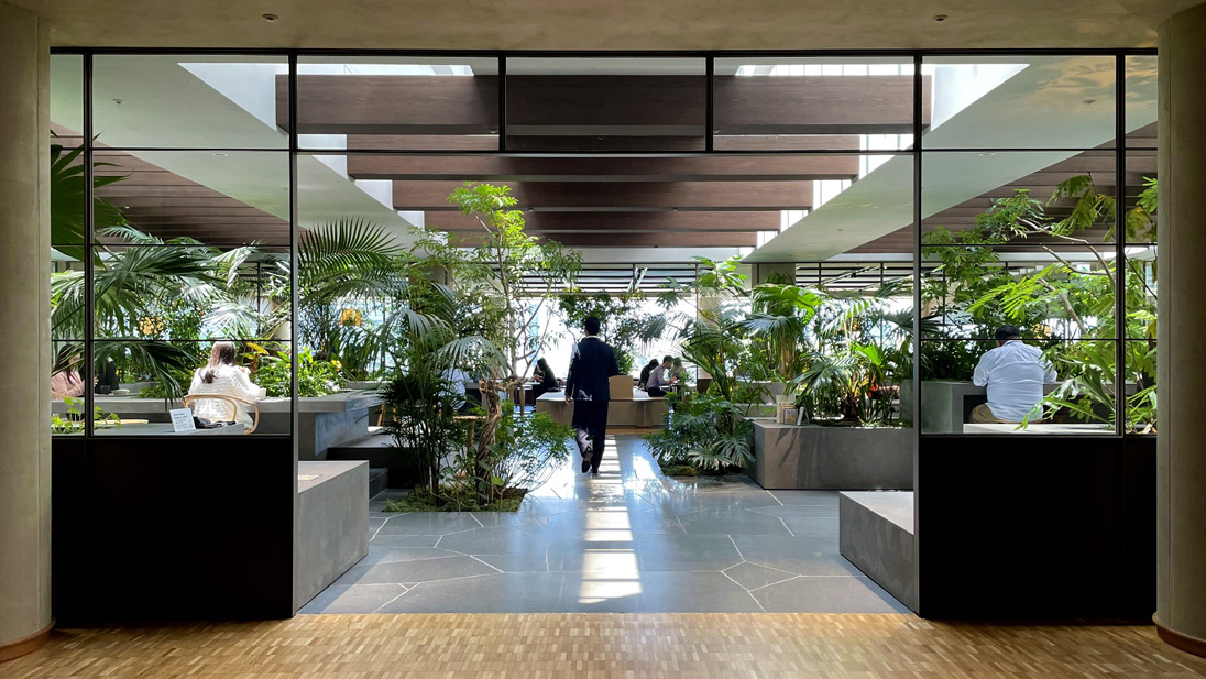 来客受付・待合ロビー