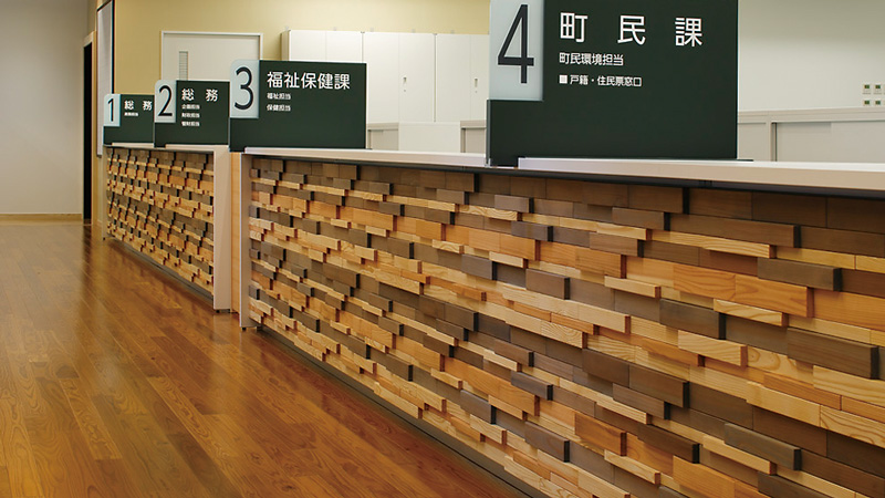 受付カウンター