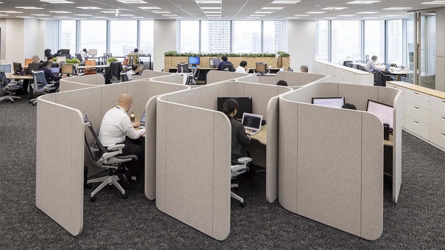 執務エリア(フォーカス)