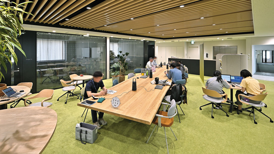 ソロワークエリア