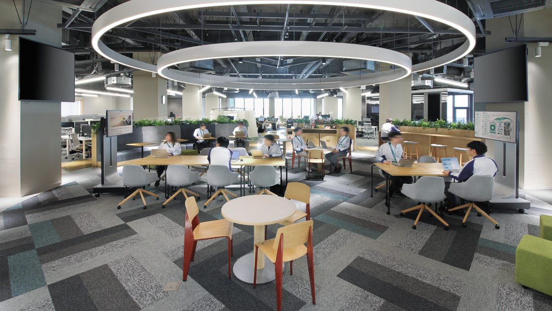 コミュニケーションエリア「センターサークル」