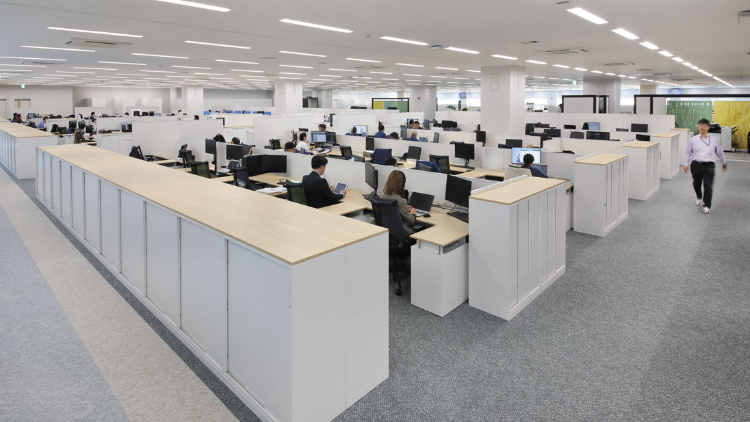 執務エリア(フォーカス)