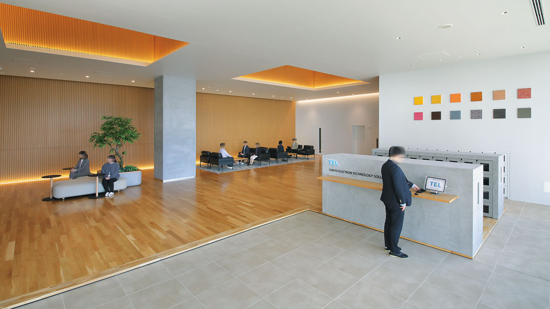 来客エントランス