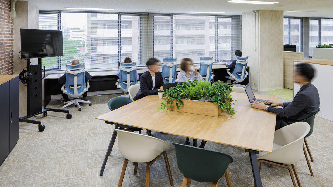 ソロワークスペース・コラボレーションエリア