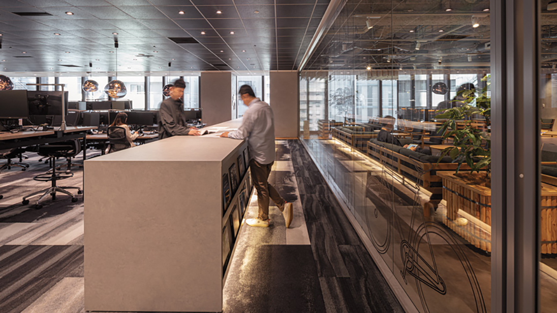 執務エリア(クリエイティブエリア)