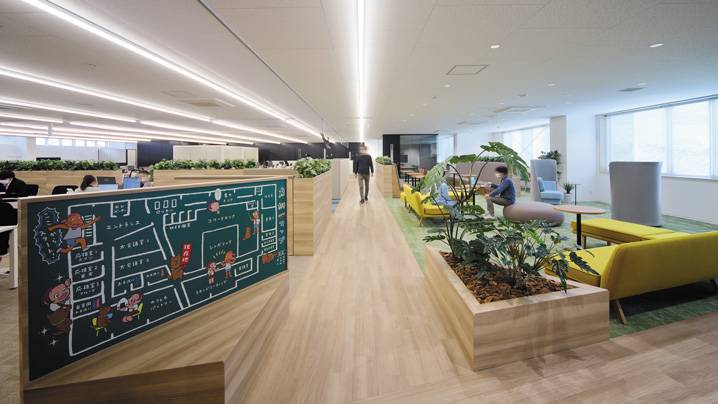 株式会社友桝飲料 新本社オフィス