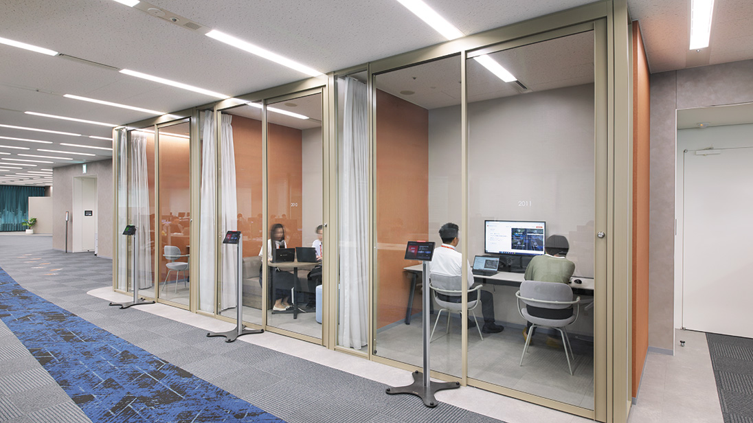 2人作業用ワークブース