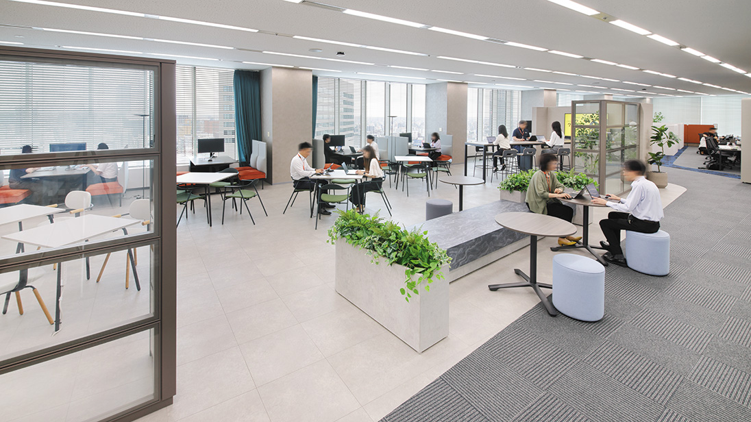 コワークエリア「T-café(ティーカフェ)」