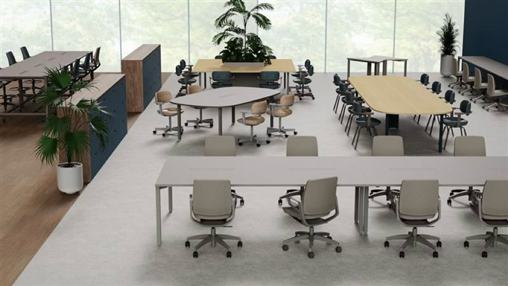 イトーキ、空間や人を自然につなぐ執務エリア製品シリーズ「Workscene Colors」を発表。
