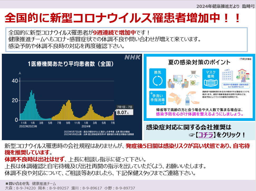 健康推進だより臨時号