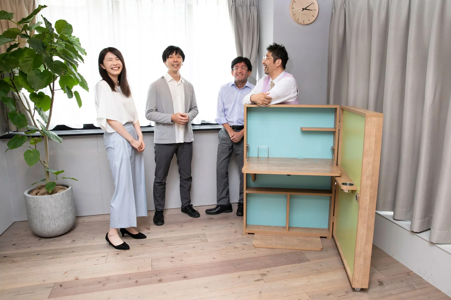 「鎌倉リビングラボ」のプロジェクトに携わったイトーキメンバー