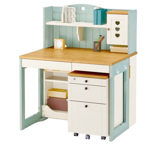 自然の木目を活かした天板を持つ「カモミール」 自然の木目を活かした天板を持つ「カモミール」