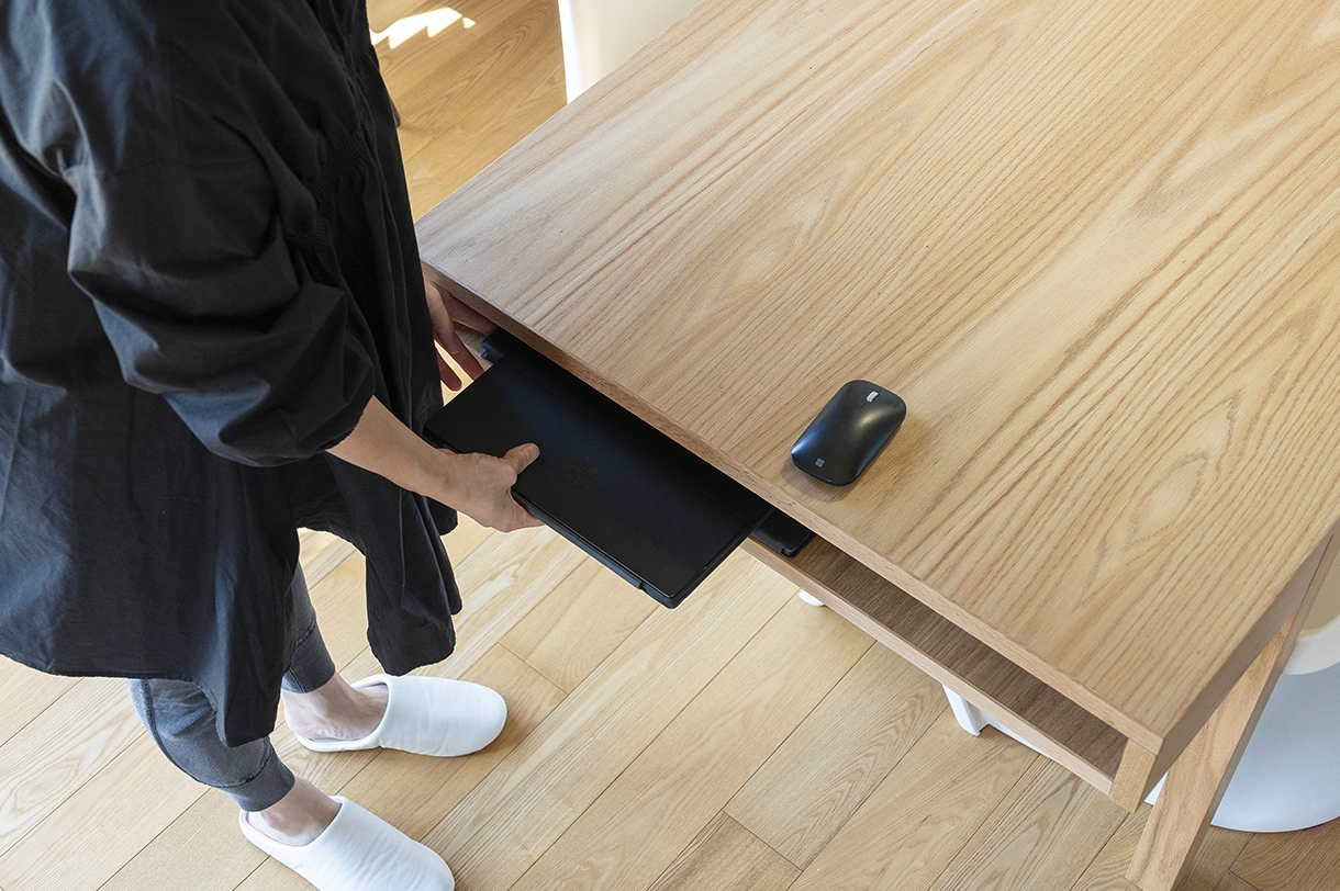 コーヒーブレイク。さっとしまって一休み