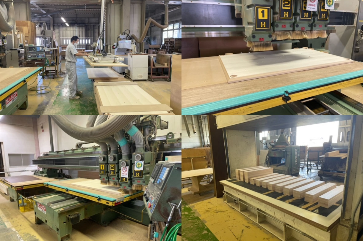 日本の家具職人による丁寧な造り