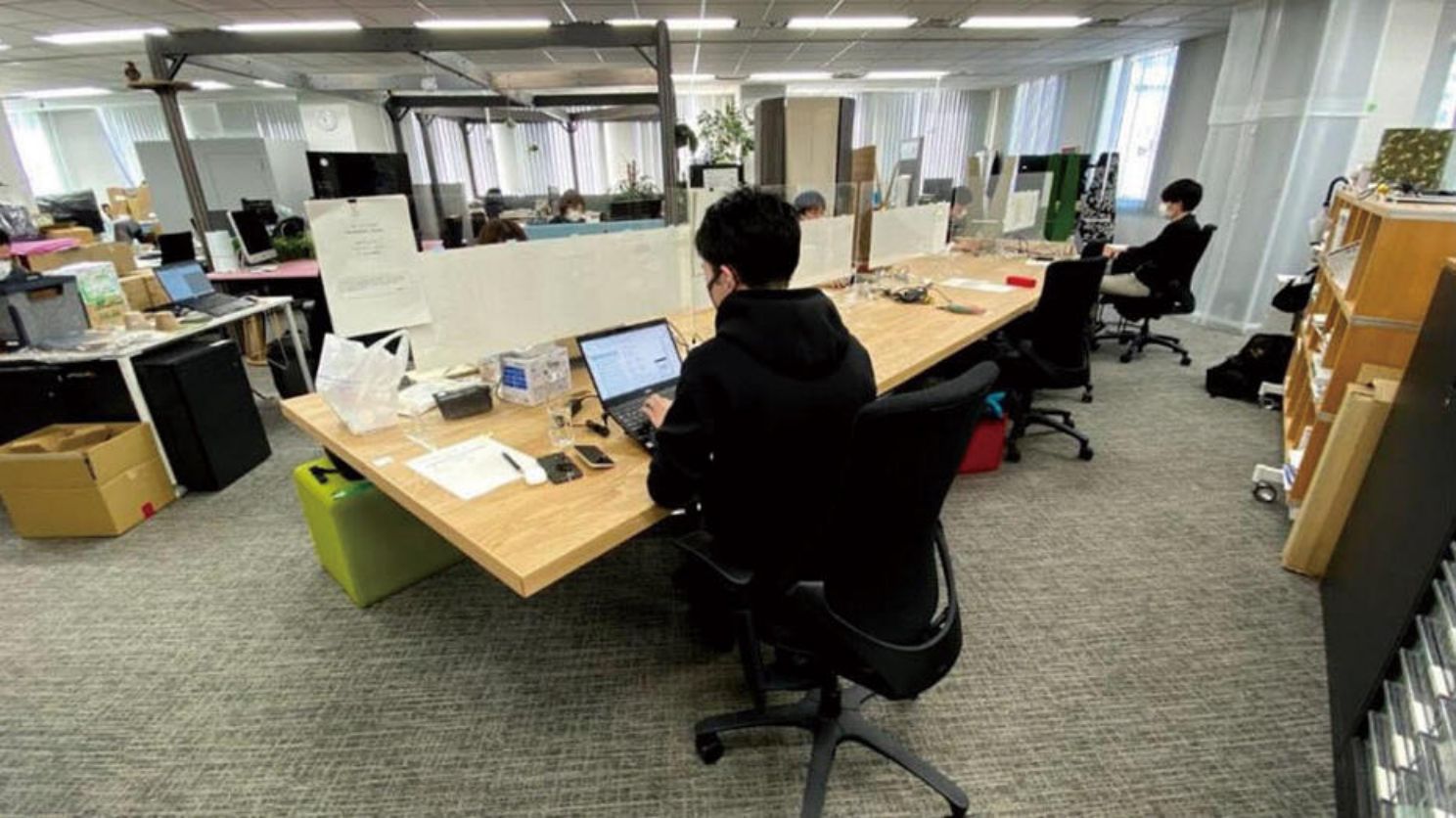 実証実験の様子 実証実験の様子