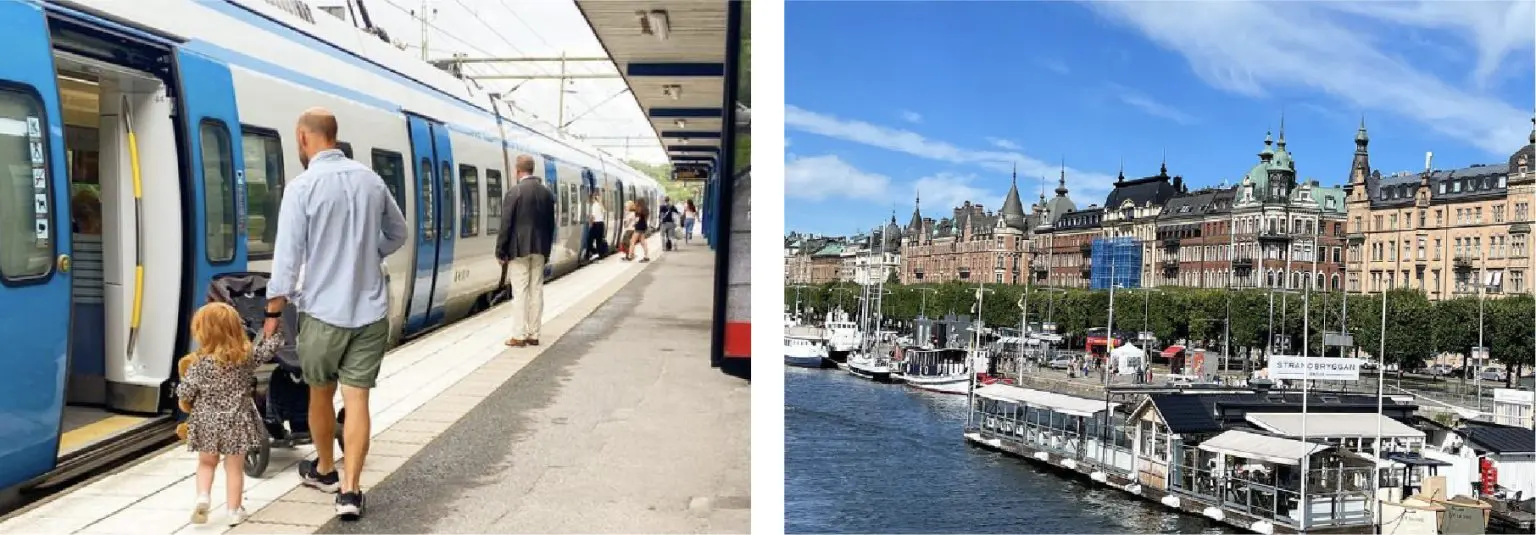 スウェーデンでの生活風景 スウェーデンでの生活風景