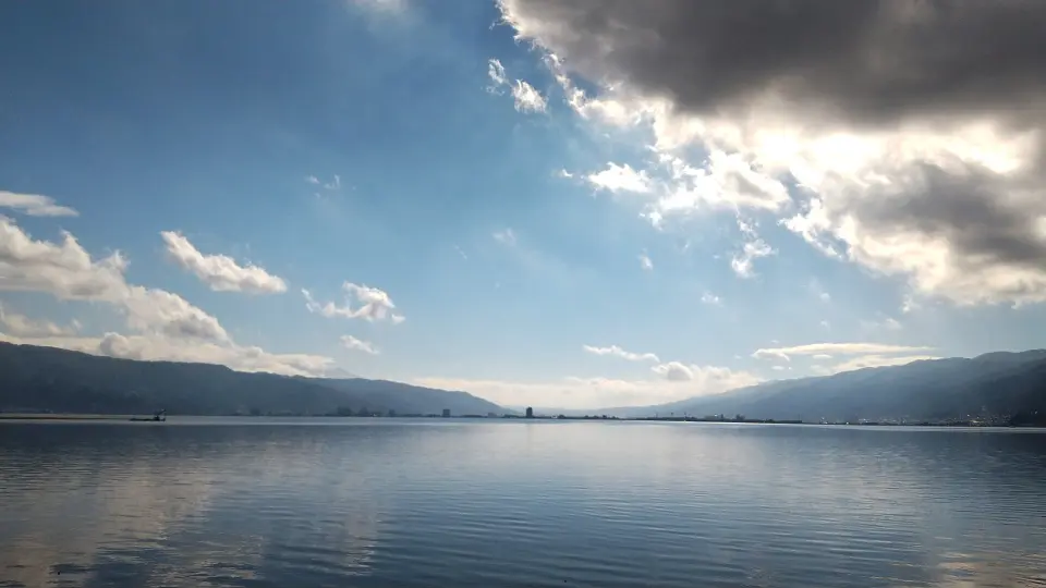 諏訪湖 諏訪湖