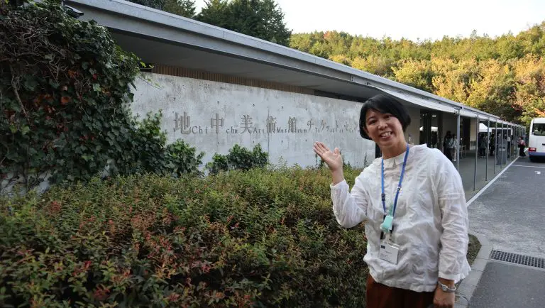 福武財団の小松原さん 福武財団の小松原さん