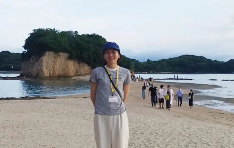 こちらを担当した阿志賀さん こちらを担当した阿志賀さん