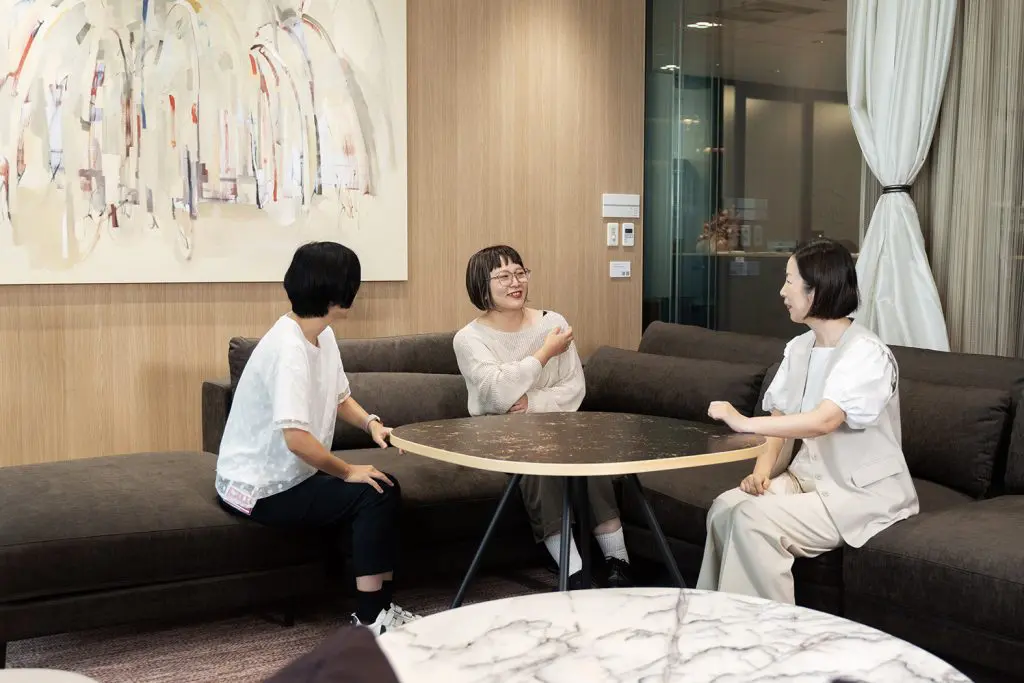 インタビュー風景 インタビュー風景