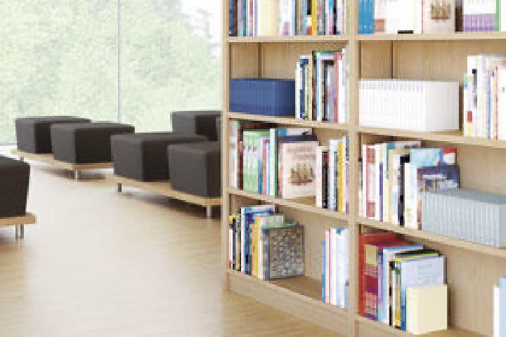 LWタイプ書架(木製書架)