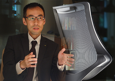 ペアー型のテーブル